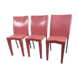 3 Starck chairs by Kartell