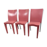 3 Starck chairs by Kartell