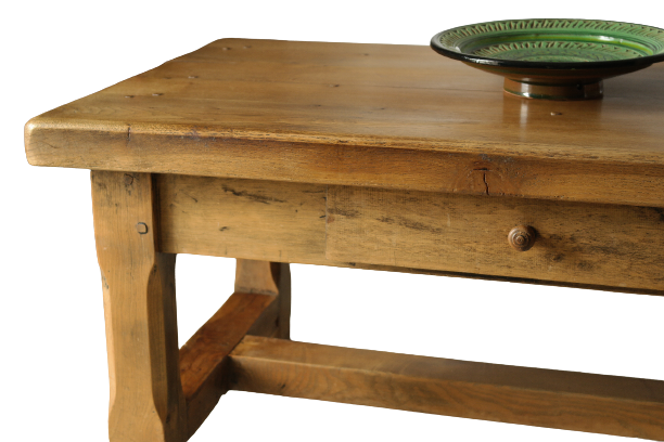 Solid oak table country 50s