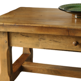 Solid oak table country 50s