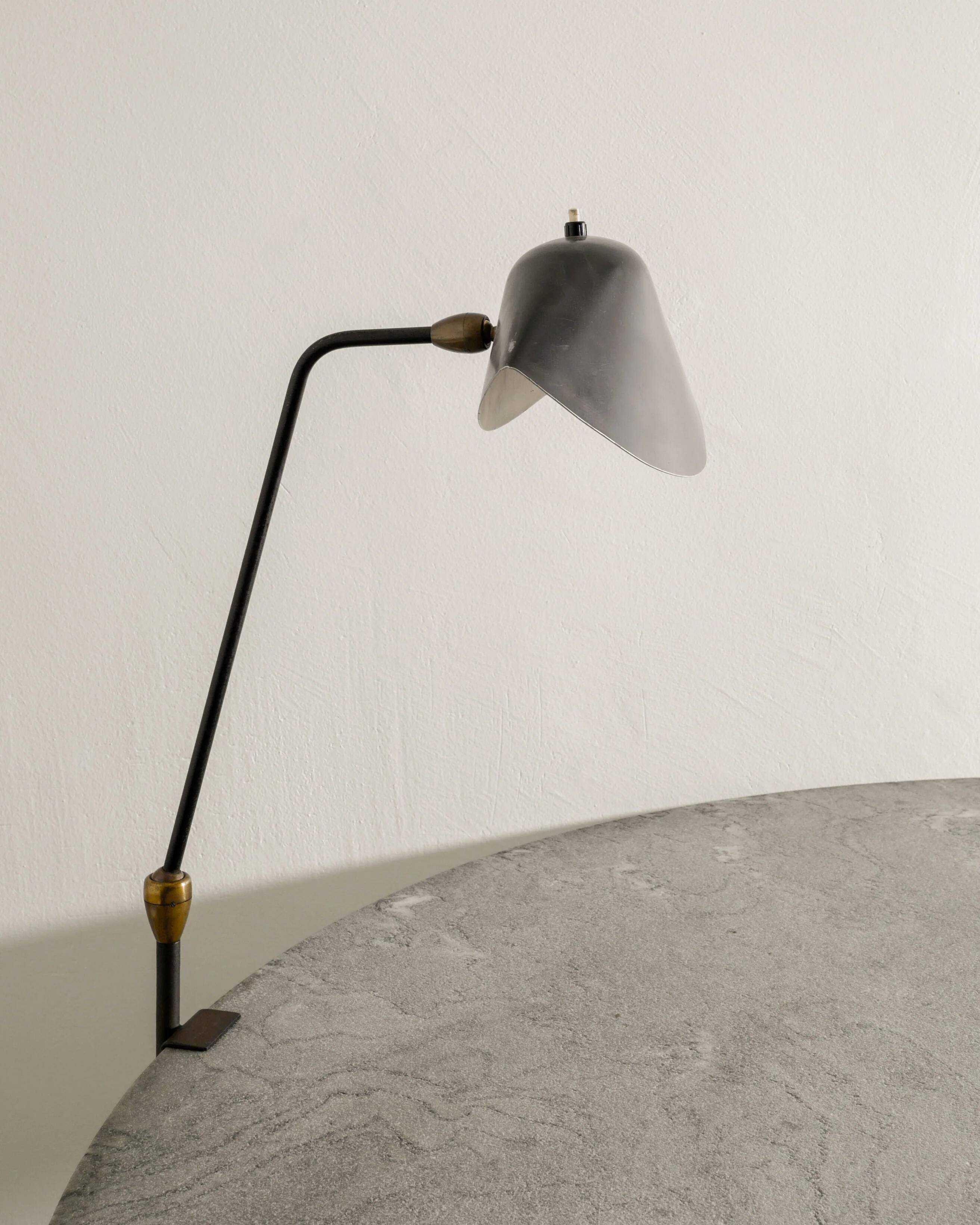 Serge Mouille Agrafée desk lamp, 1950s