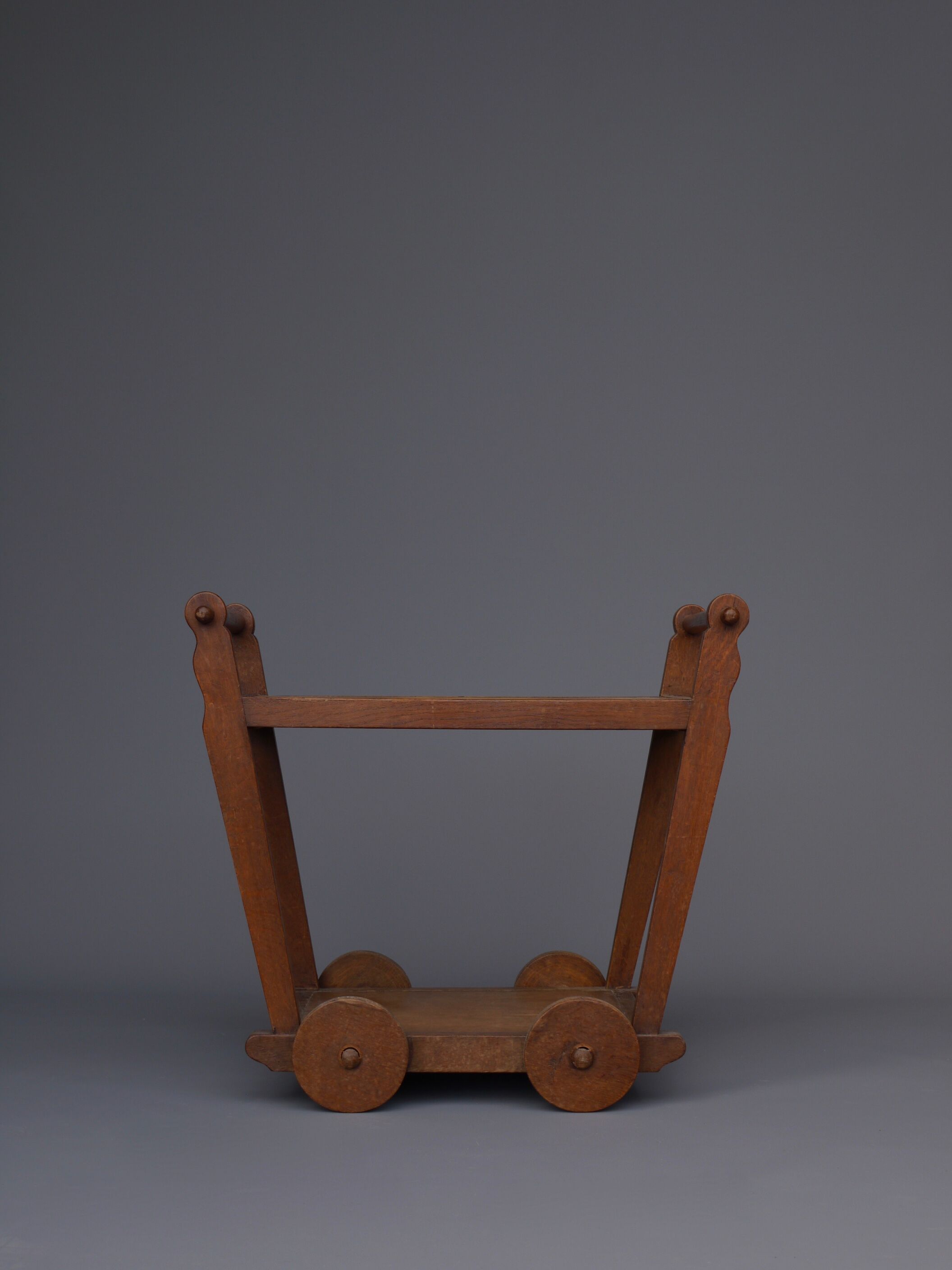 Dutch wooden tea trolley 1930s