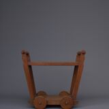 Dutch wooden tea trolley 1930s