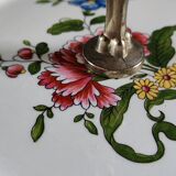 Two-tier porcelain cake stand