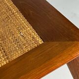 Minerva teak coffee table corner table Hvidt Mølgaard-Nielsen Danish