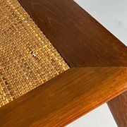 Danish corner coffee table Minerva in teak Hvidt Mølgaard-Nielsen