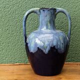 Vase Alpho en grés flammé