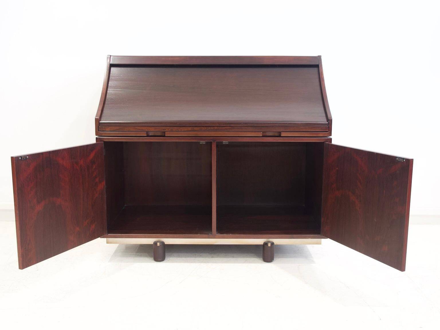 Gianfranco Frattini for Bernini wooden secretary desk