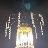 Duo of tassel chandeliers