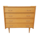 Commode en chêne clair 1960