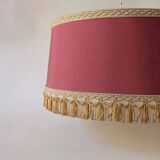 Suspension abat-jour vintage à franges