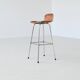 Charlotte Perriand leather bar stools Les Arcs Ski Resort France 1960