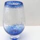 Pascal Guermic blown glass vase, France