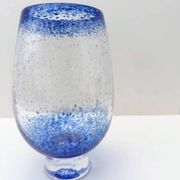 Pascal Guermic blown glass vase, France