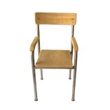 Ancienne chaise d'écolier