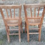 Pair of wooden chairs from the 60s/70s