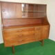 Glazed teak vintage buffet
