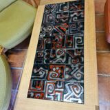 vintage modular table in oak GILLERME and CHAMBRON