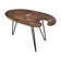 Coffee table in shape of painter's palette