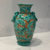 Glazed ceramic vase signed Azzurra – Monaco
