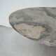 Chrome and marble table, Italy 1970