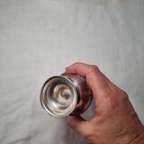 Antique 1960s English Style Silver Plated Metal Sugar Bowl