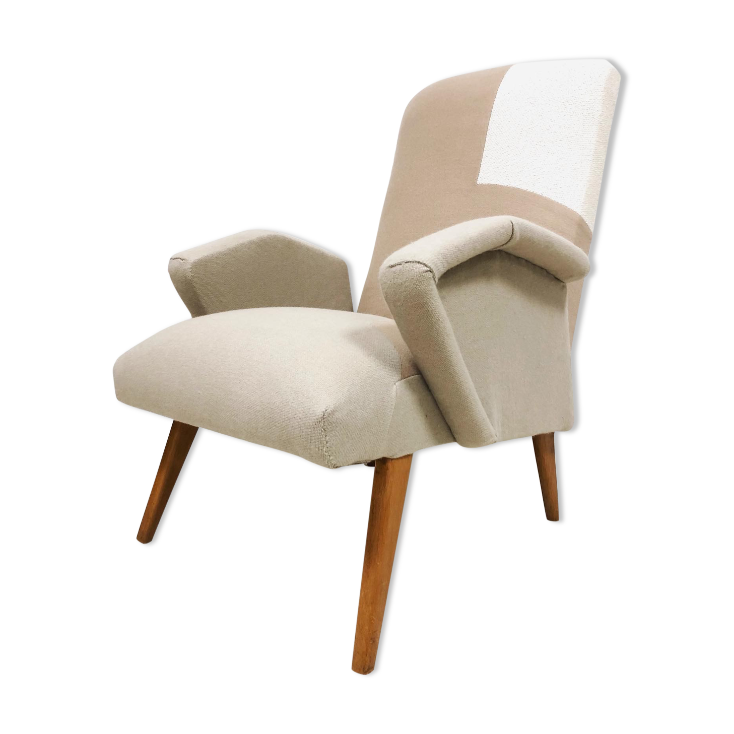 Restored Scandinavian vintage armchair