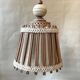 Suspension naturelle en bois et jute