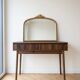 Retro Walnut Wood Hairdresser