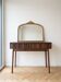 Retro Walnut Wood Hairdresser