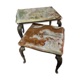 Marble side tables