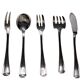Tableware, silver-plated metal confectionery service by Christofle circa 1940.