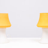 Murano Glass Table Lamps Brilliant Leuchten, 1970s