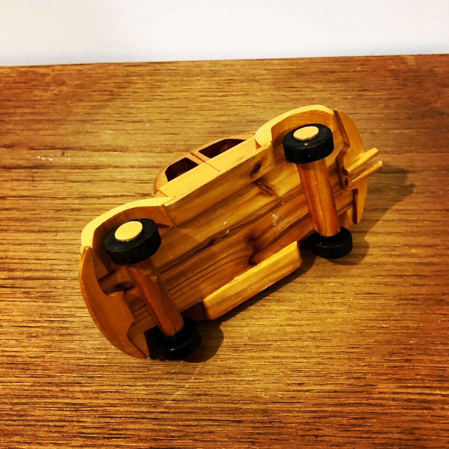 Wooden car
