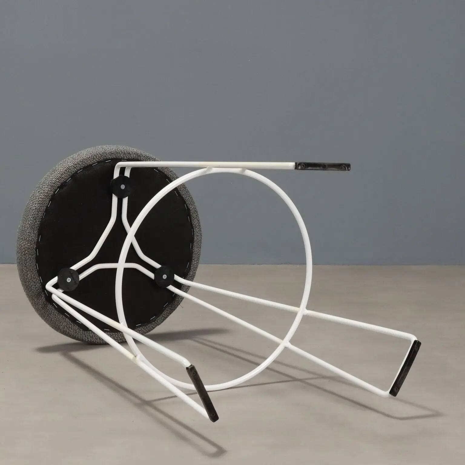 Vintage stools Studio DDA for Alberti Metal, Italy, 1980s