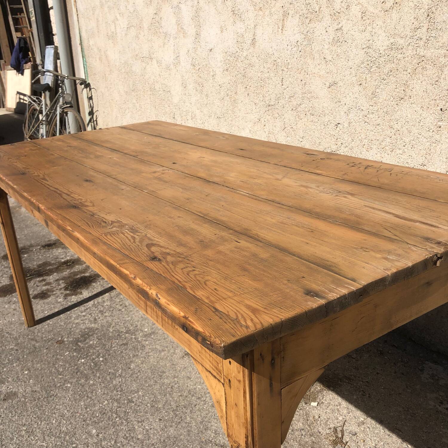Antique dining table