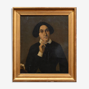 Portrait of a woman oil on canvas. 61 x 50 cm