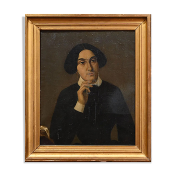 Portrait of a woman oil on canvas. 61 x 50 cm