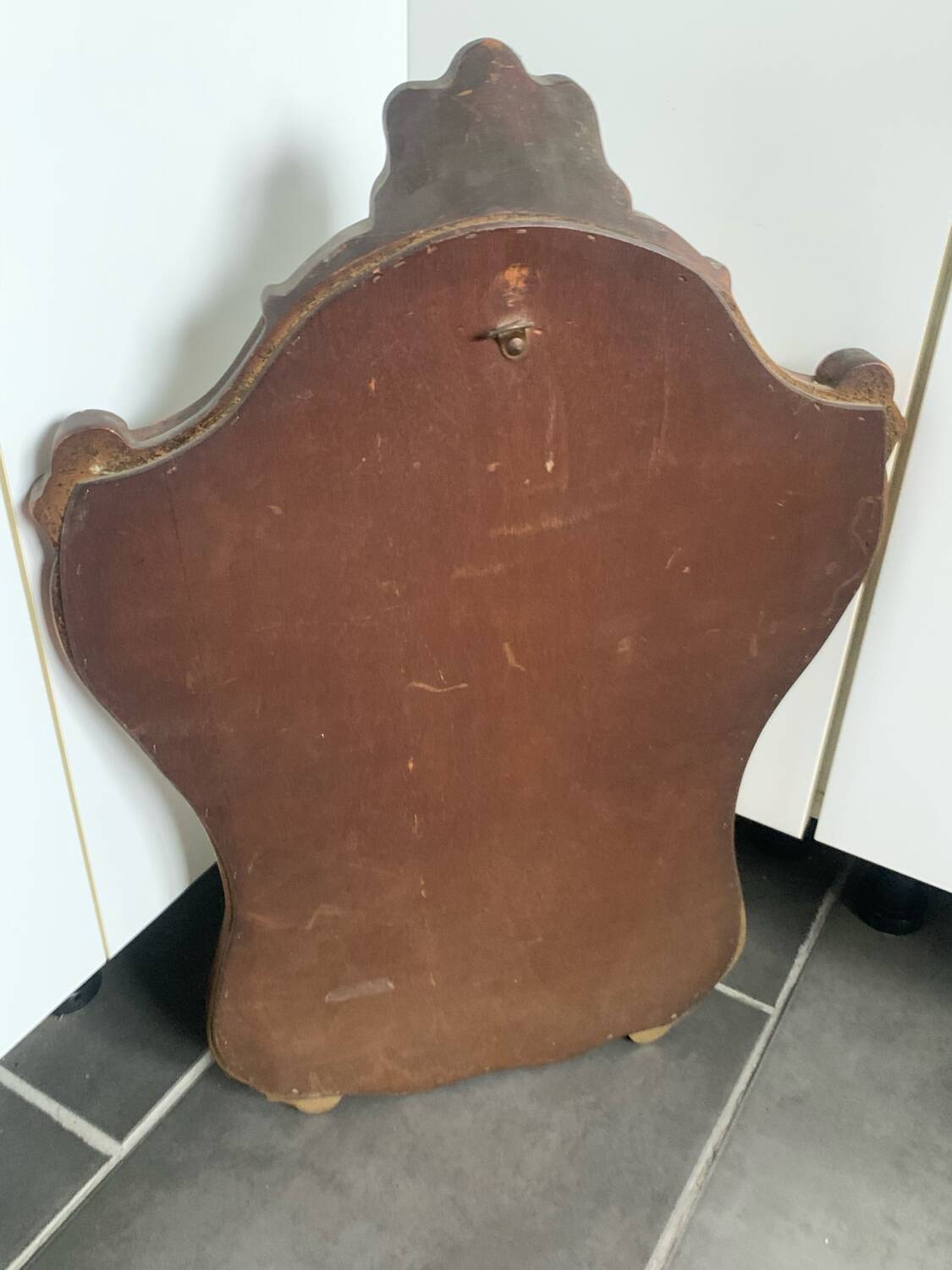 Baroque mirror in gilded wood from the 50s