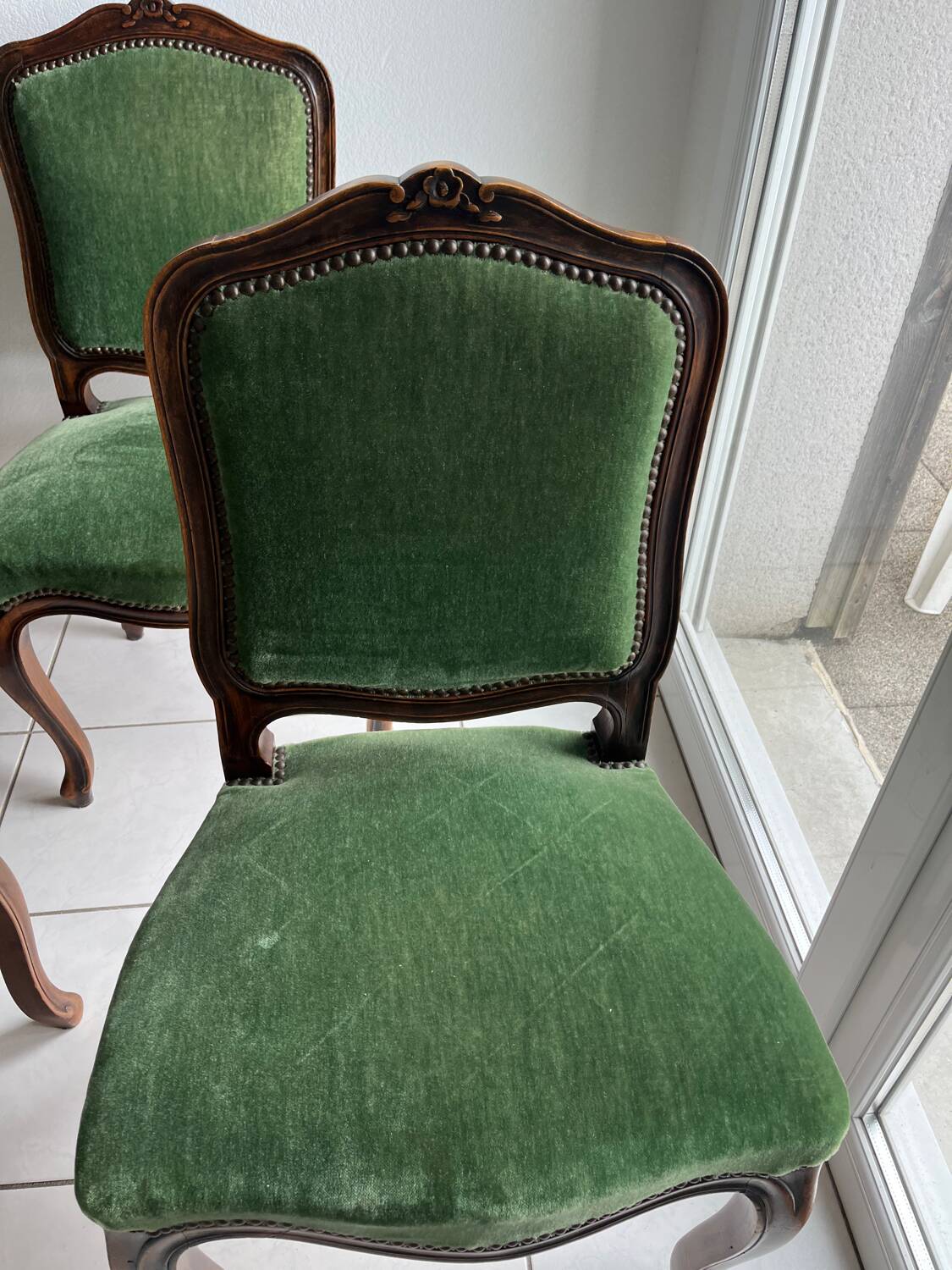 Louis XV style chairs