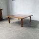 1940 marquetry oak coffee table