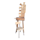Sculpture brutaliste / totem 195m cheval stylisé