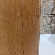 Oak chest of drawers