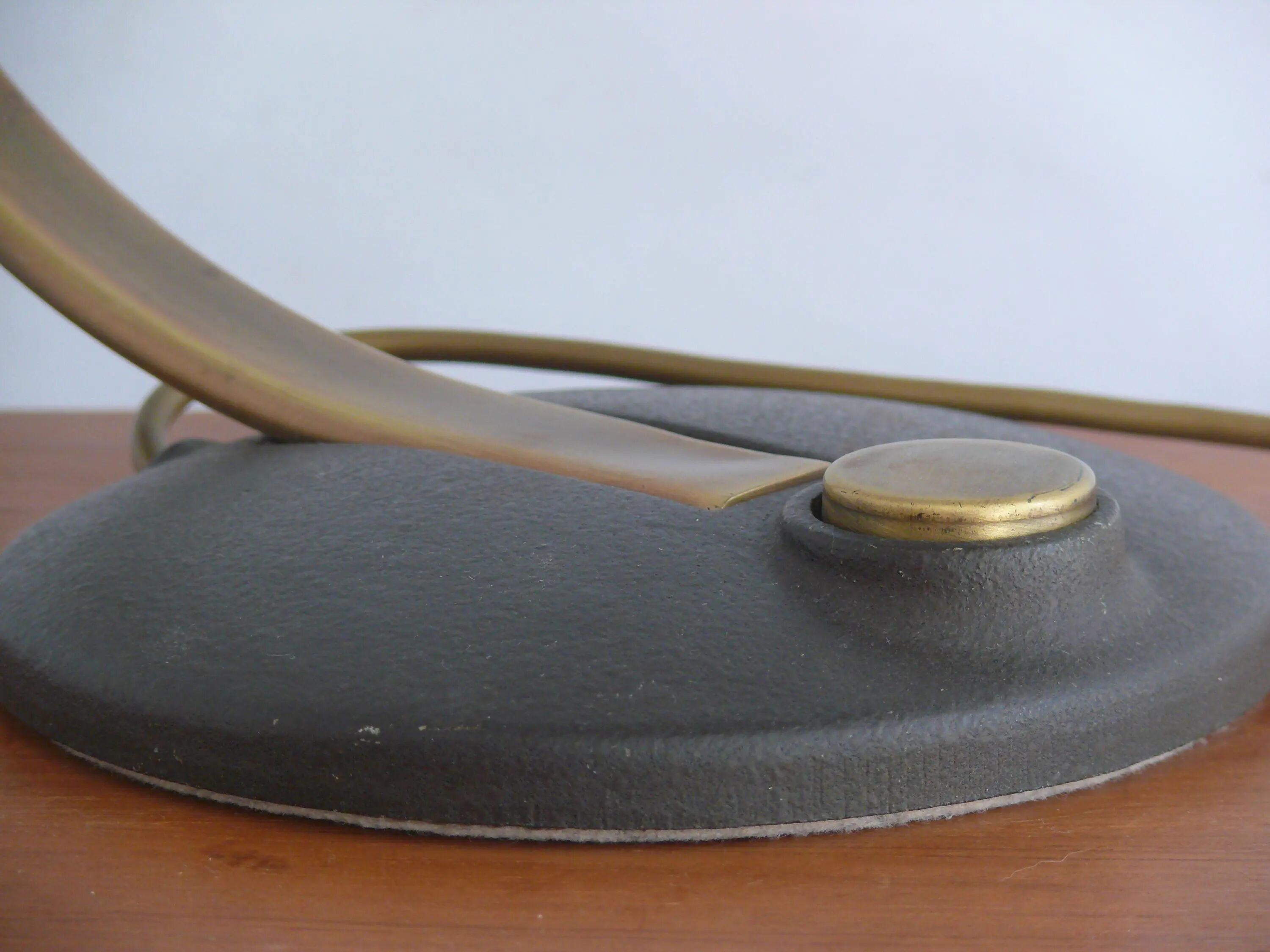 Lampe de table en laiton Modèle 7613, Hillebrand, années 1960