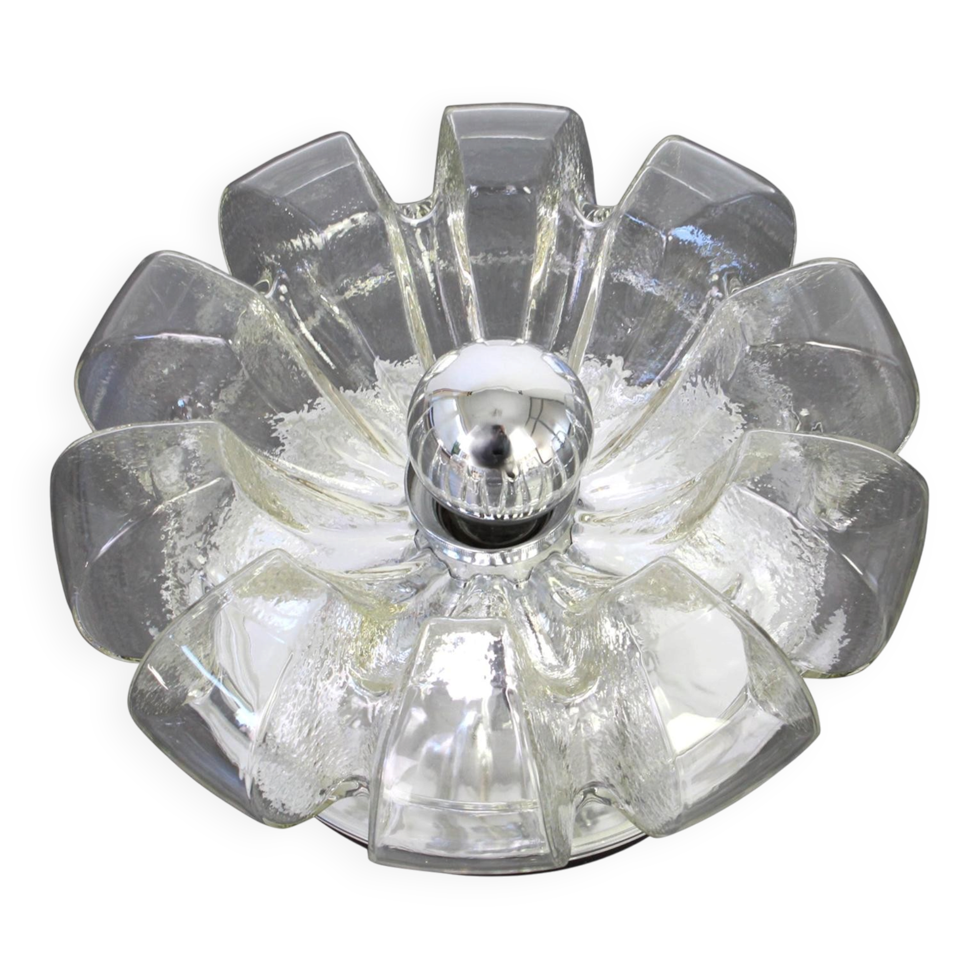 Wall/ceiling light, Koch & Lowy by Peill & Putzler, Germany