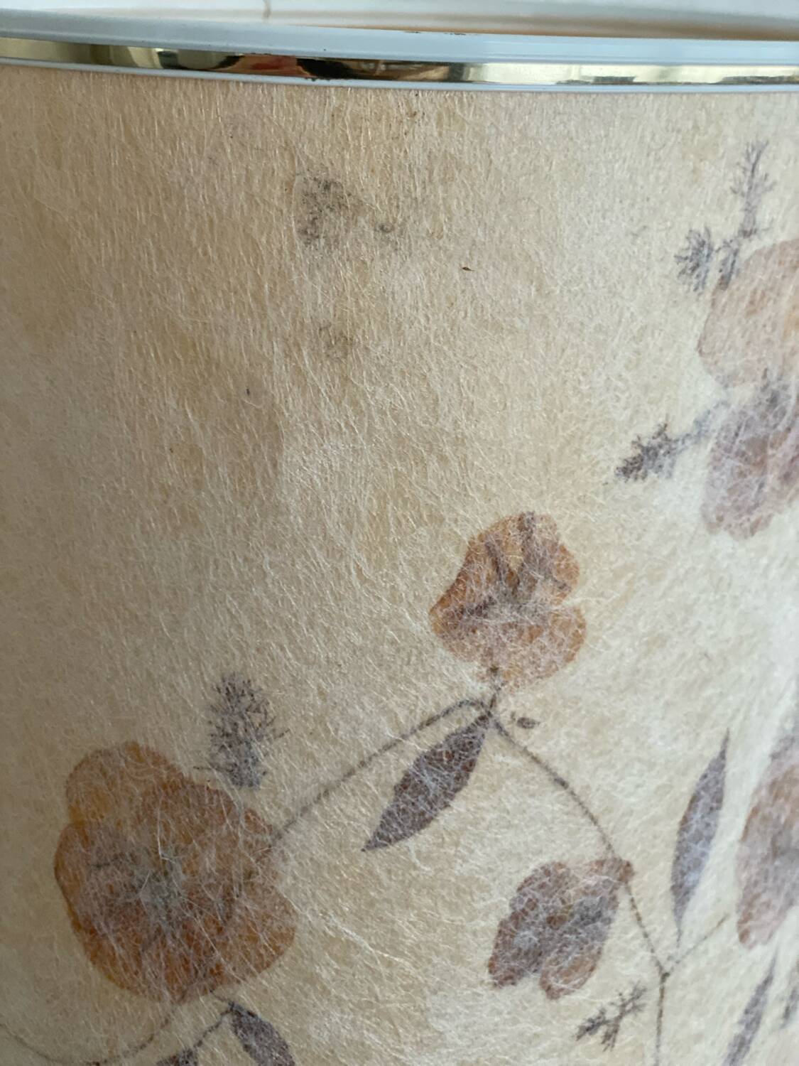 Dried flower lamp