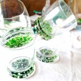 4 curved glasses