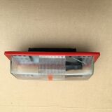 Vintage Elektrosvit industrial wall ceiling lamp glass garage emergency 70s
