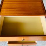 Vintage chest of drawers, 5 drawers in teak Circa 60