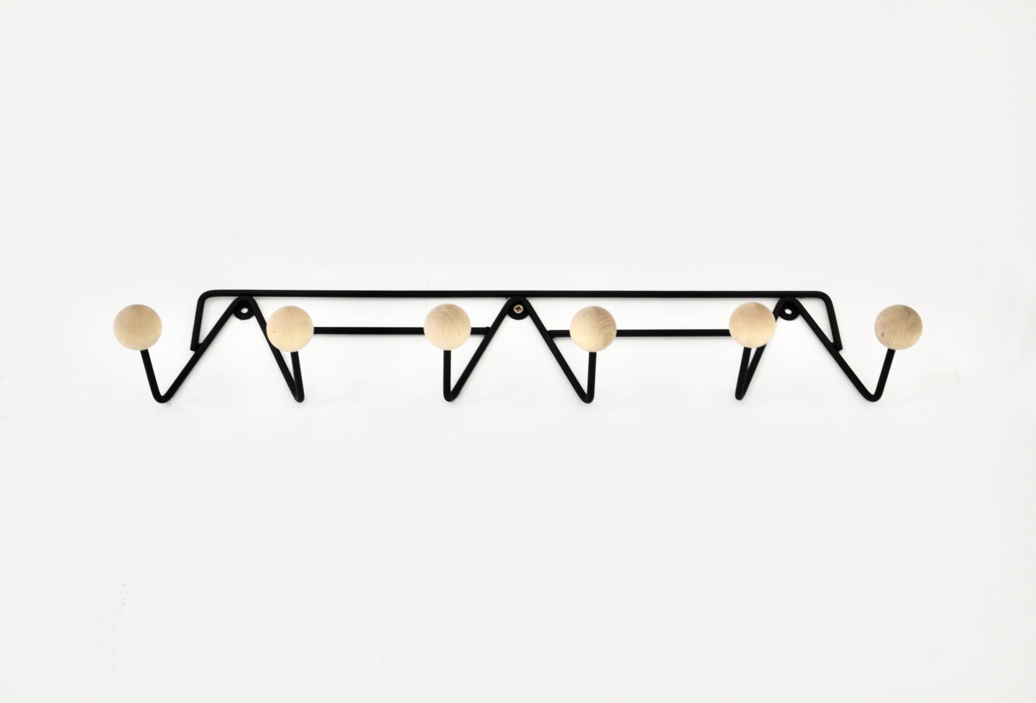 Vintage coat rack, 1970s